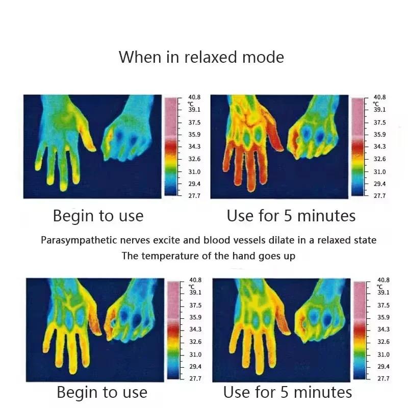 Smart Sleep Instrument Anxiety Relief Neuro Sleep Nerves Insomnia Soothe Device Pulse Stimulation Hand Held Sleeping Aid Device