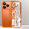 Camera Protection Clear Plating Cover Soft TPU Drop Protective With Magnetic Phone Case For iPhone17Pro Max/17Pro/Air/17