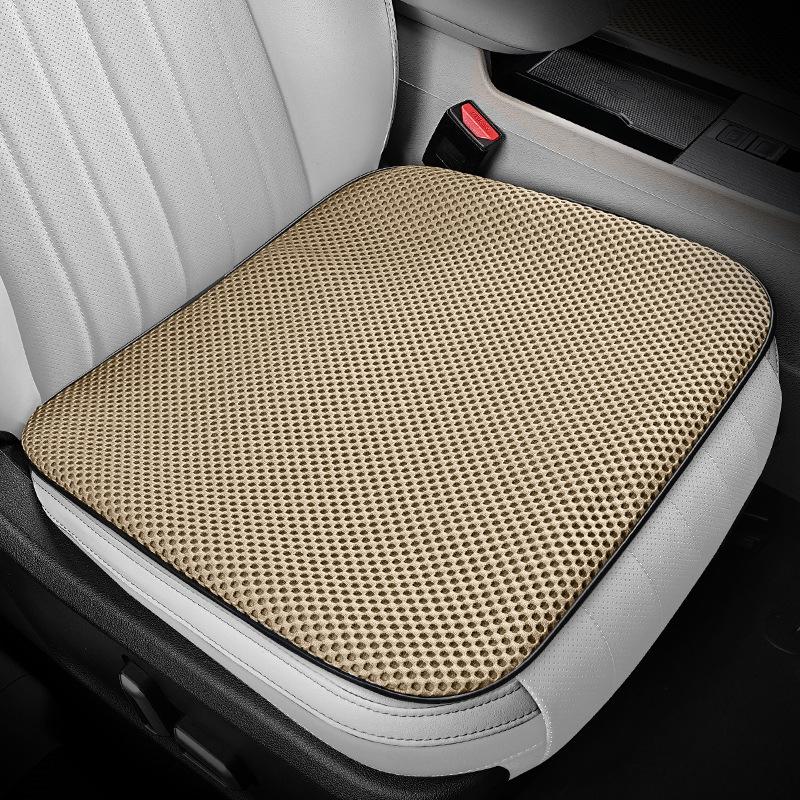 43x43cm Car Summer Cool Ice Silk Seat Cushion Anti Slip Breathable Ventilation Mesh Fabric Universal Car Seat Cooling Pad