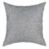 Nordic Faux Linen Solid Color Pillowcase – Cotton Blend Sofa Backrest Cushion