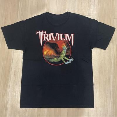 Футболка унисекс Trivium Band Ascendancy Черный хлопок Все размеры S-5XL TA755 Футболка унисекс