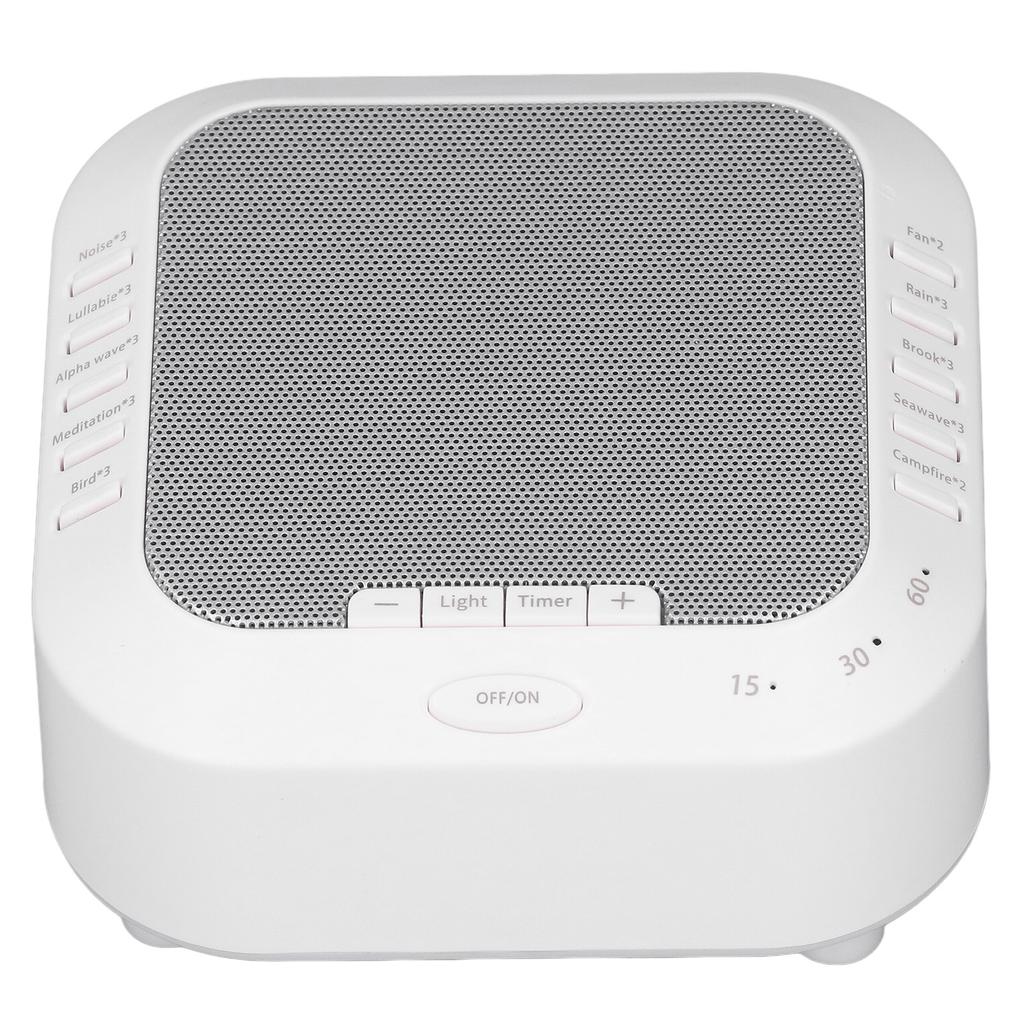 Белый шумовой аппарат 28 звуков портативный ночник музыка синхронизация управление звуком ребенка машина для