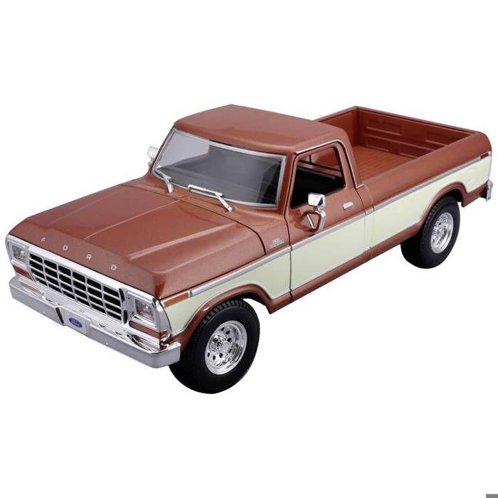 Miniatures montées - Ford F150 Pick-Up Marron et crème 1/20 Maisto