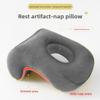 Comfortable Office Nap Pillow Plush Cushion Pillow Relaxing Hollow Reclining Pillow  Gift