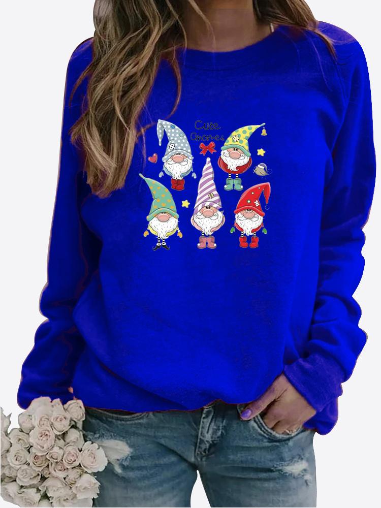 Женские зимние свободные толстовки с длинными рукавами и круглым вырезом, черные кошки с принтом, топы и блузки, футболки больших размеров