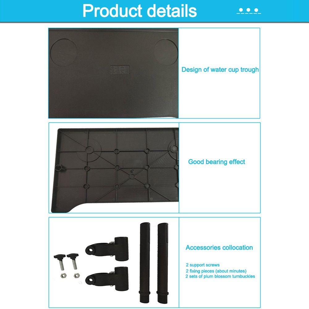 Легкий столик для инвалидной коляски, съемный, простой в установке, обеденный стол для инвалидной коляски, водонепроницаемый, подставка для ног для инвалидной коляски