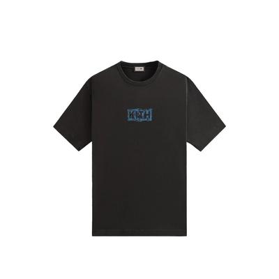 Kith X Marvel Venom Винтажная футболка Черный Унисекс Топы KHM032506-001