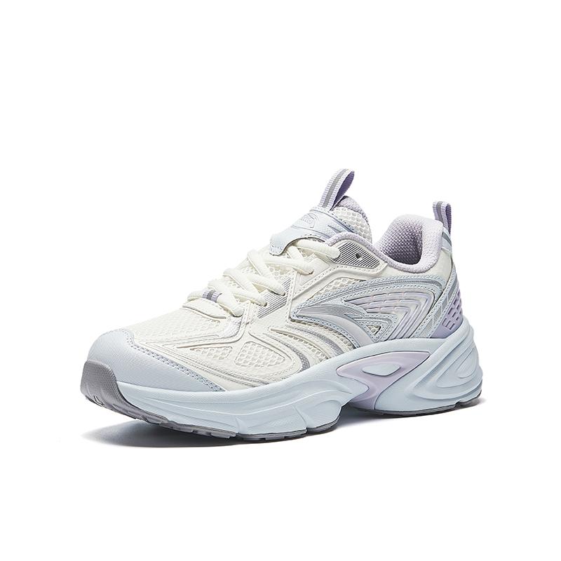 Anta Millennium Ice River Retro Height Increasing Low Top Casual Shoes Women Sneakers White 122438893-7