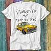 I Survived My Trip To NYC New York Tom Spider Taxi T Shirt Top Tee 175