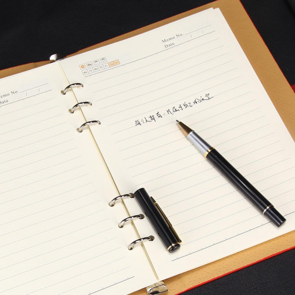 6 отверстий внутренний сменный спиральный скоросшиватель бумага 80 листов тетрадь индекс внутренняя страница офис школьные принадлежности