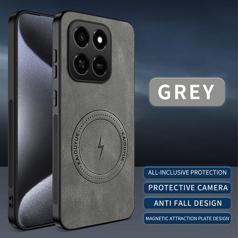 Чехол для Honor 400 Smart 5G для Magsafe, роскошная магнитная матовая крышка из овечьей кожи для Honor400 Smart X7d 4G, противоударный бампер