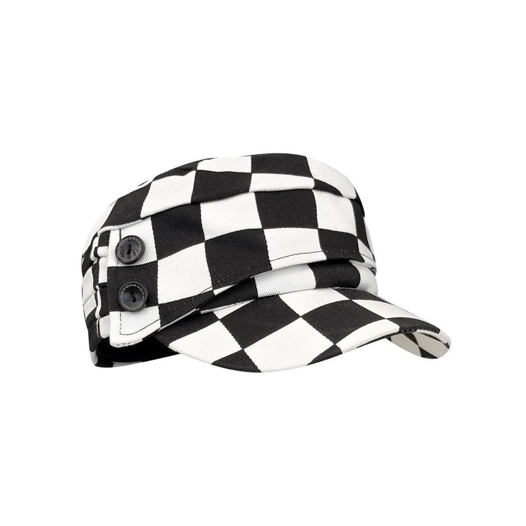 Leopard print flat top forward hat children spring and autumn fashion show face small versatile cap retro trend