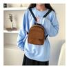 Super Popular Cute Mini Backpack, Corduroy Student Commuting Bag, Multi-Functional Portable Makeup Bag