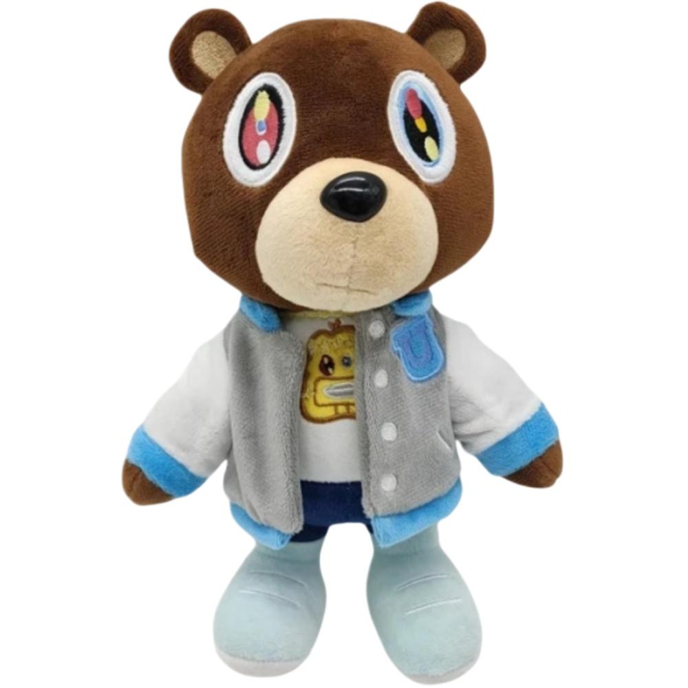 Новые Кавайные Плюшевые Игрушки Kanye Dropout Bear Плюшевый Мишка Канье Уэст Выпускник Мягкие Набивные Декор для Комнаты Подарок на День Рождения