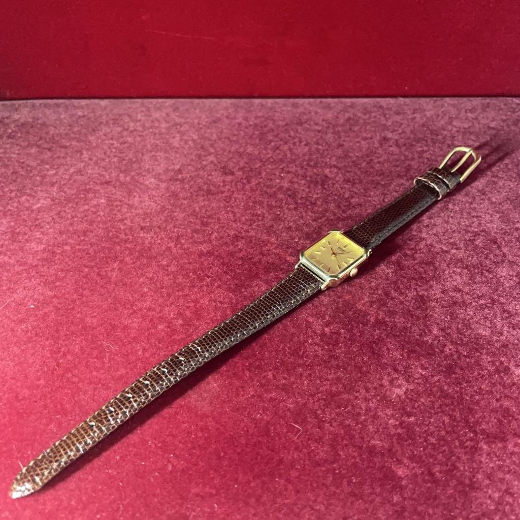 [USED] 90s SEIKO QUARTZ Watch, Battery Replaced, Made In Japan, SGP Square Case