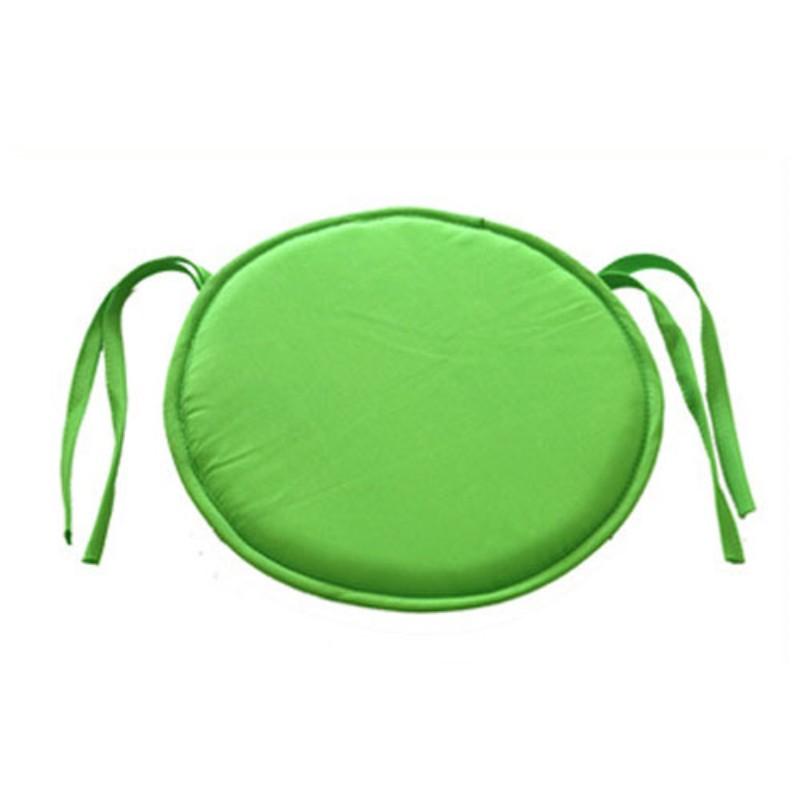 Толстая круглая подушка для домашнего использования, губчатая подушка для ремня на стул, простая тканевая подушка для обеденного стула, круглая подушка для табурета, подушка для пука