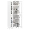 VidaXL Highboard White 69.5x34x180 Cm Engineered Wood 3198289