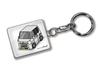 MKJP Custom Key Chain Suzuki Every DA17V Base: White, Silver