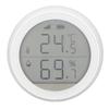White Smart Temperature Humidity Monitor Wireless Thermometer Hygrometer for Zigbee