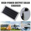 10W 18V/5V Solar Panel Dual USB Direct Current Camping Hiking Cycling Power Bank Mobile Phone Emergency Charger Polycrystalline Solar Cell Panel