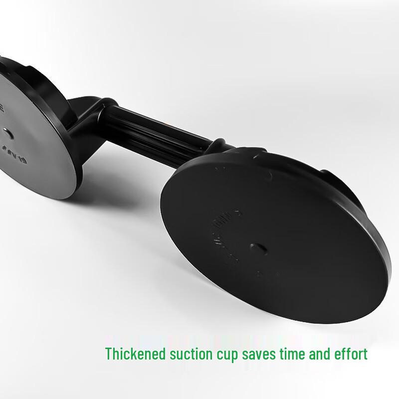 Heavy-Duty Aluminum Alloy Double Claw Vacuum Suction Cup CN plug (adapter included)