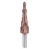 Triangular Shank Hole Opening Tool High Speed Steel M35 Hole Reamer Step Drill Bit Set  Counterbore