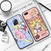 Мягкий черный чехол JW88 Sailor Moon для iPhone 16 15 Plus 14 13 Pro 8 SE XR XS Max P30 Nova 5T Y5P Y6 Y7 Y8P Y9 Realme C30 C33 C31 VIVO Y36 V27