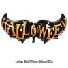 Aluminum Foil Balloons: Halloween Decorations with Ghosts, Skeletons, Pumpkins, and Bats