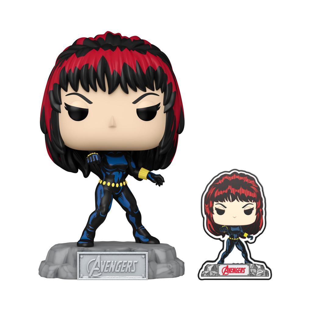 Marvel Figure Avengers 60th Anniversary Black Widow Funko Pop! Marvel Funko [Entertainment Earth Exclusive]