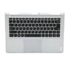 Laptop Palmrest Keyboard Silver Case Black Keys Backlit Quick Response Keyboard for YOGA 710 14 710