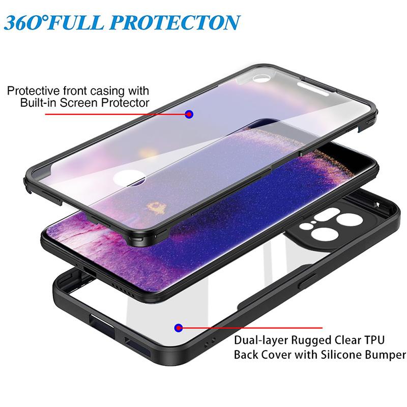 360 All Inclusive Case For OPPO Realme 6 Pro For Realme 7 Pro 6 7 TPU Soft Bumper Transparent Shockproof Phone Cover