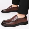 Fashion High Quality Fashionable Loafers Leather Men Business Formal Casual Leather Shoes Spring Men Soft and Comfortable Leather Shoes