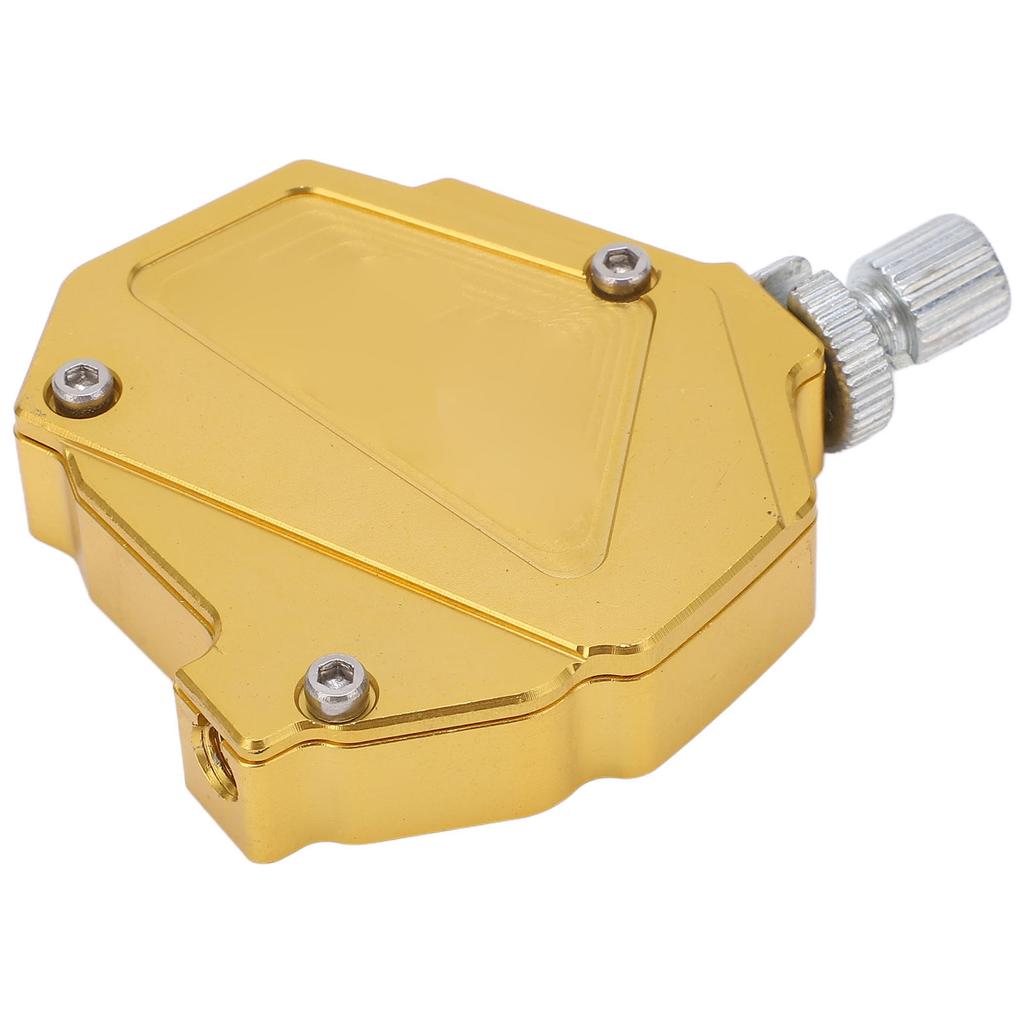 Gold Universal Motorcycle Stunt Clutch Lever Easy Pull Cable System Aluminium Alloy Motorbike Accessories