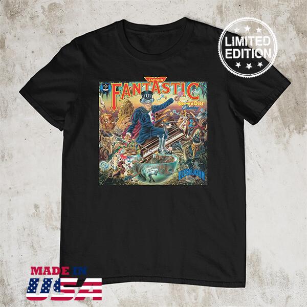 Captain Fantastic and the Brown Dirt Cowboy Elton John Shirt Black Unisex T-Shirt