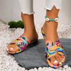 Fashion 2024 Summer Slippers for Women Outdoor Flats New Colorful Slippers Women Sandals Slip On Shoes