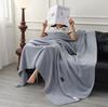 Cozy Fleece Blanket Multi Functional Warm Throw Blanket for Sofa Bed and Office Use