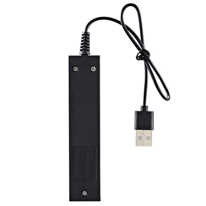 Usb Smart Зарядное устройство с одним слотом 18650 Литиевое зарядное устройство Маленький вентилятор Фонарик Адаптер для зарядки аккумулятора