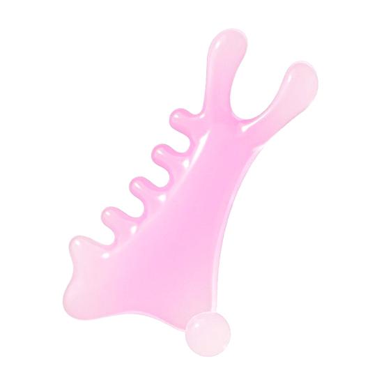 1/2 шт., меридианная массажная расческа, многоцелевая массажная расческа для лица и головы, портативный ручной массажер для тела и головы, скребок для гуаша