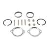 Exhaust Flange tall Kit Flanges Gaskets C-Clips Nuts Washers For  Softail Sportster Dyna Touring 30-0205-M53K