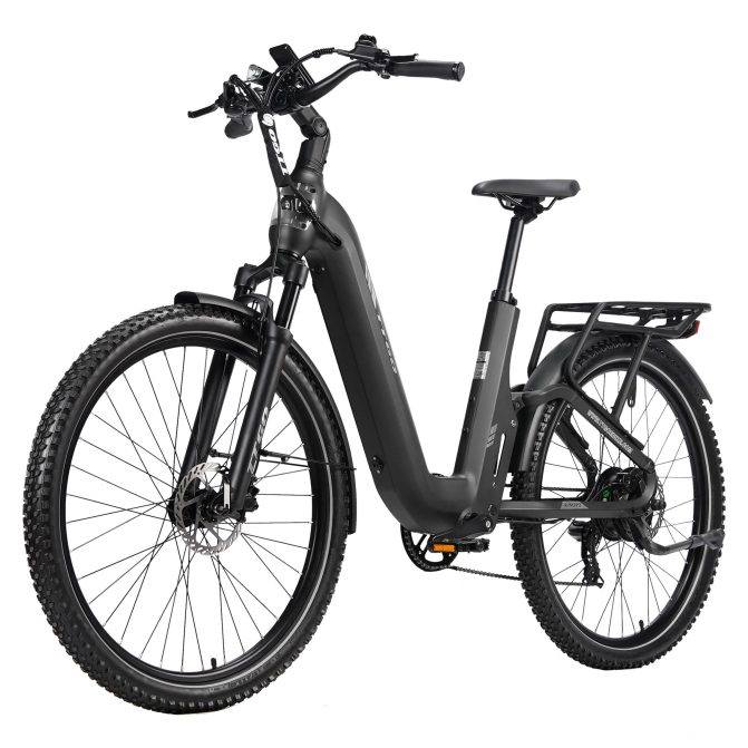 TTGO E-SUVO 27.5" Electric Bike,48V 15Ah Battery,Shimano 7-Speed, Hydraulic Disc Brakes