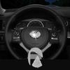 Блестящая эмблема на рулевое колесо автомобиля, наклейка с логотипом, аксессуары, совместимые с Volkswagen, хрустальный DIY Алмазный внутренний значок, обложка, украшения