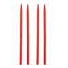2 Pairs Drumsticks Wooden 5A Colored for Kids Adults Beginners Drum Set Practice DS09 Red