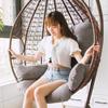 1PC Hanging Basket Cushion Thickened Large Hammock Chair Egg Chair Cushion Swing Seat Cushion Hanging Chair Backrest Pillow
