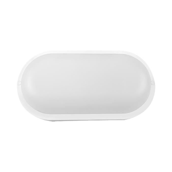 Hublot LED extérieur ovale IP54 12W 900lm