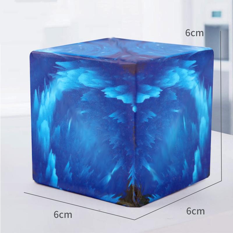 Забавный 3D Геометрический Изменяемый Магнитный Кубик Рубика Антистресс Ручная Переворачиваемая Головоломка Кубик Креативные Игрушки для Детей и Взрослых Тревожность fidget toys