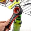 Can Opener Multi Functional Five In One Beverage Bottle Opener Cap Twister Four Position Can Opener Anti Slip Cap Twister