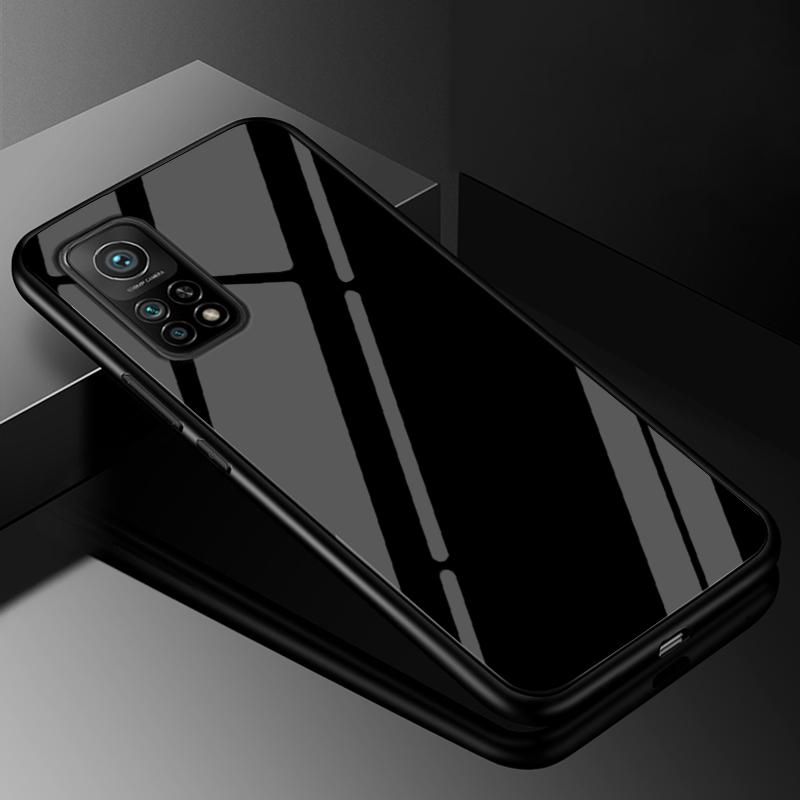 Закаленное Стекло Чехол для Xiaomi mi 10T Pro Чехол Жесткий Чехол для Xiaomi mi 10T 10 T Lite POCO X3 Pro NFC Чехол для Телефона ТПУ Бампер