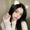 Cute Cat Fox Fur Ear Hair Hoops Night Hairband Headbands Hair Cat Ear Hair Band