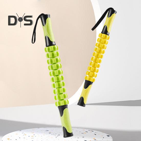 Массажный роликовый массажер для снятия боли в мышцах, глубокого расслабления тканей, физиотерапии, массажной палочки для лица, плеч, рук и тела