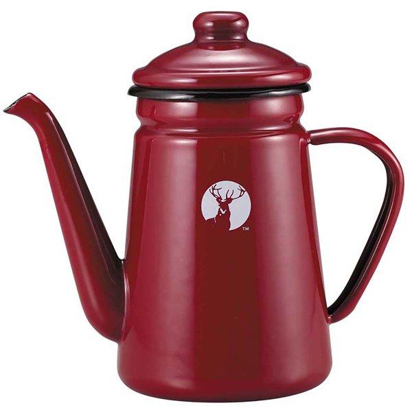 Captain Stag Captain Stag Uh 0525 [enamel Coffee Pot  Red ]